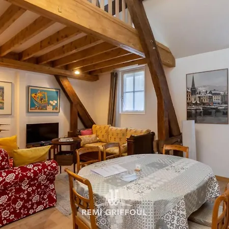 Le Sejour Honfleurais 3 Duplex With Local Charm Center 4 Guests * Honfleur
