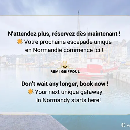 Le Sejour Honfleurais 3 Duplex With Local Charm Center 4 Guests شقة *