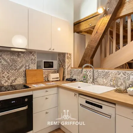 Le Sejour Honfleurais 3 Duplex With Local Charm Center 4 Guests * Honfleur