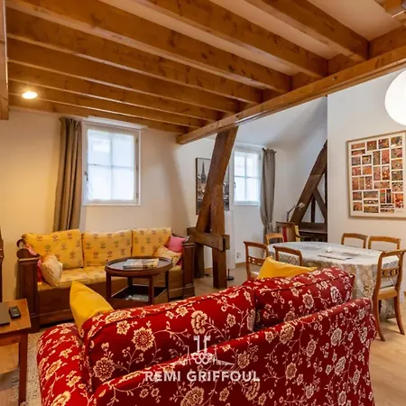 Le Sejour Honfleurais 3 Duplex With Local Charm Center 4 Guests *