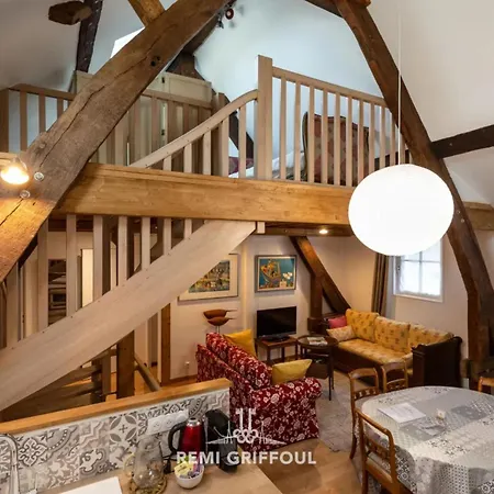 Le Sejour Honfleurais 3 Duplex With Local Charm Center 4 Guests